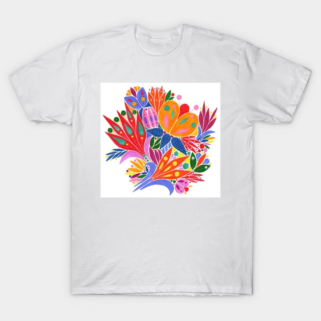 Bouquet of flowers T-Shirt by oshupatterns